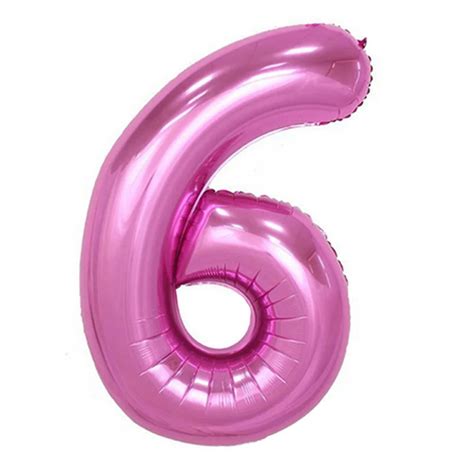 Surwish 40 Inch Balloon Pink Number Pattern Aluminum Film Balloon