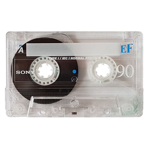 Sony Ef Ferric Blank Audio Cassette Tapes Retro Style Media