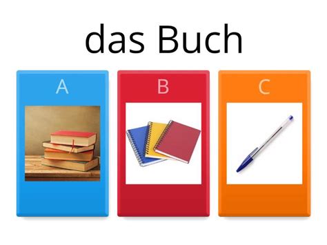 Schulsachen Quiz