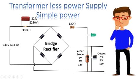 Transformer Less Power Supply Tutorial Off