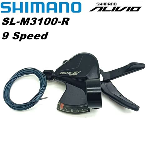 SHIMANO Alivio 9 Speed SL M3100 Right Rapidfire Plus Shifting Lever