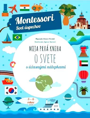 Detská kniha Moja prvá kniha o svete Montessori Svet úspechov