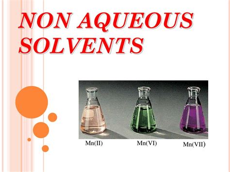 Aqueous Solution Examples