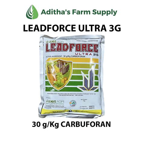 Carbofuran Leadforce Ultra G Contact And Systemic Insecticide