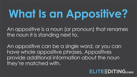 Appositive Phrase Definition Types And Examples Of 56 Off