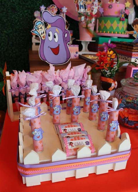 Dora / Diego Birthday Party Ideas | Photo 9 of 16 | Explorer birthday ...