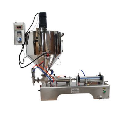 V Ml Paste Liquid Heating Mixing Filling Machine With Vertical