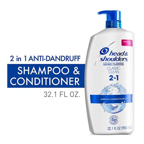 Dầu Gội Trị Gàu Head And Shoulders Classic Clean 2 In 1 950ml 1 28l Kute Shop