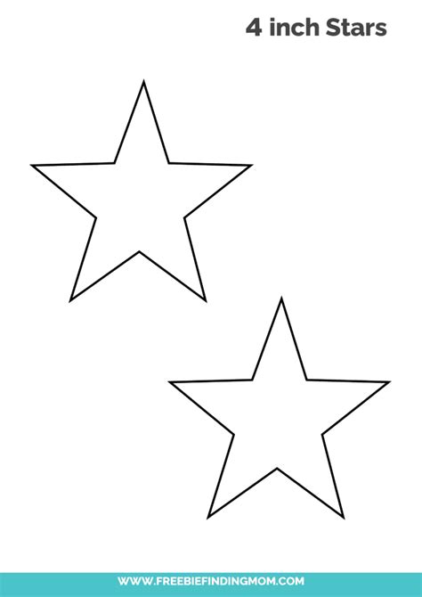 Star Template Printable