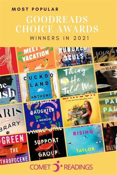 Goodreads Choice Awards 2021 The Most Popular Books Of The Year