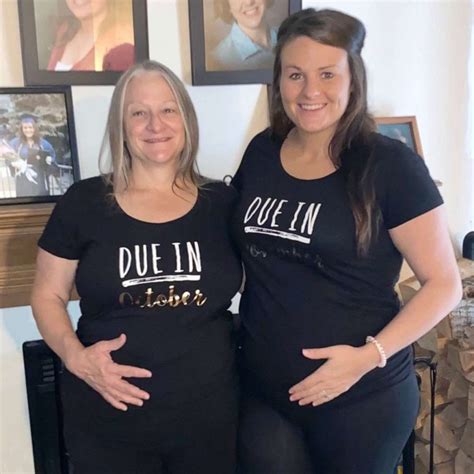 Mom And Daughter Give Birth To Biological Sisters Weeks Apart