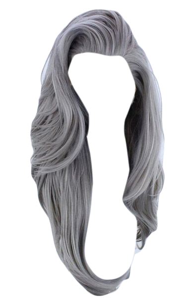 Long Grey Hair Png Polish Your Personal Project Or Design With These