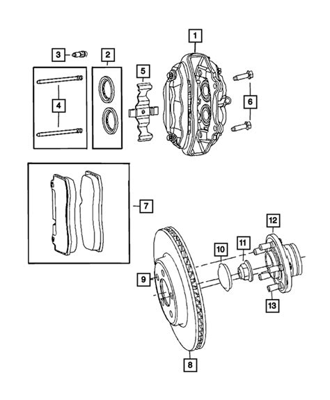 68184587ae Brake Rotor 2015 2020 Dodge Mopar Factory Parts