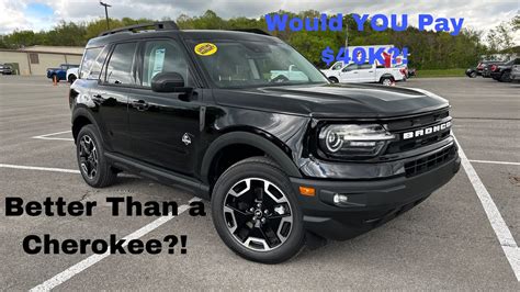 2023 Ford Bronco Sport Outer Banks 15t Pov Test Drive And Review Youtube