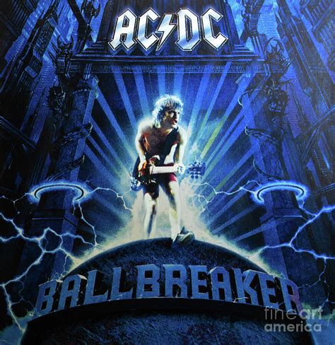 AC DC Ballbreaker album cover 1995 Photograph by David Lee Thompson ...