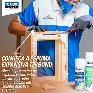 Espuma Expansiva Poliuretano Uso Geral 300 Ml 240g Tek Bond Shopee Brasil