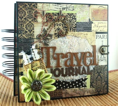 Travel Scrapbook Mini Album 6x6 World Traveler