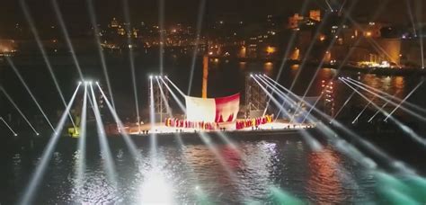 Grand Harbour Spectacle During Valletta Pageant Of The Seas Tvmnewsmt