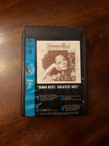 Diana Ross Greatest Hits 8 Track Tape Ebay