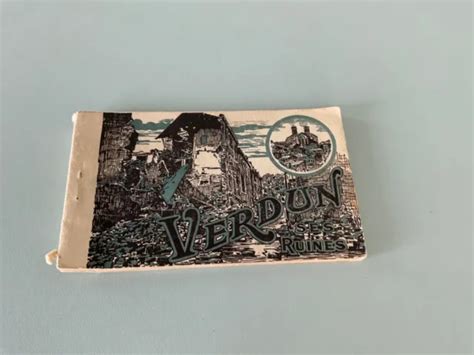 Verdun Ses Ruines Carnet Cartes Postales Anciennes Eur