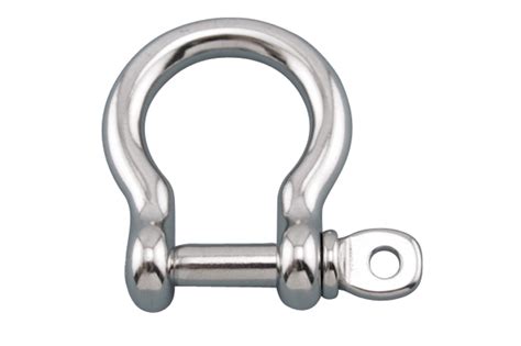 Bow Shackle With Screw Pin Suncor Stainless