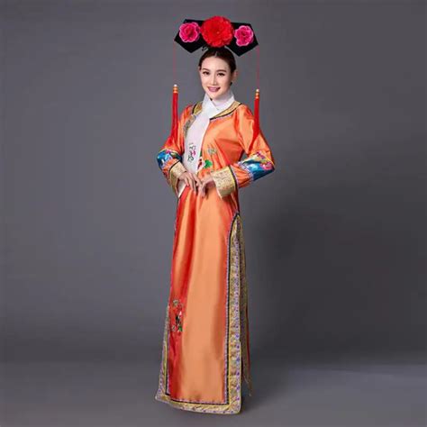 Buy Qing Dynasty Royal Princess Dress Gown Women Chinese Ancient Costume Flim