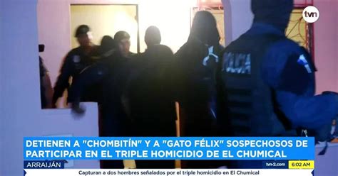 Capturan a dos hombres señalados por el triple homicidio en El Chumical