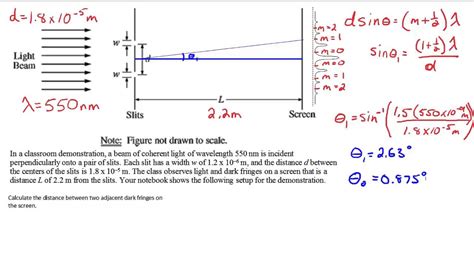 Youngs Double Slit Experiment Equation