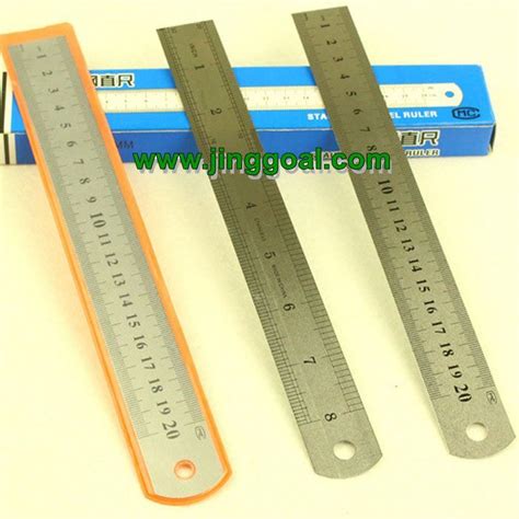 Metal Aluminum Straight Ruler - China Aluminum Ruler and Straight Ruler