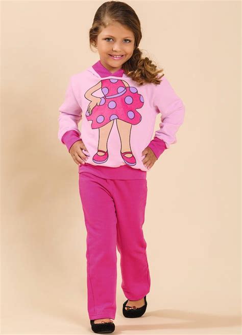 Conjunto Infantil Menina Rosa Queima De Estoque