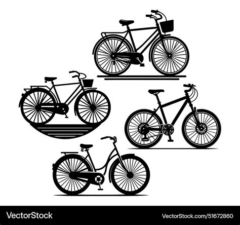 Cycle silhouette Royalty Free Vector Image - VectorStock