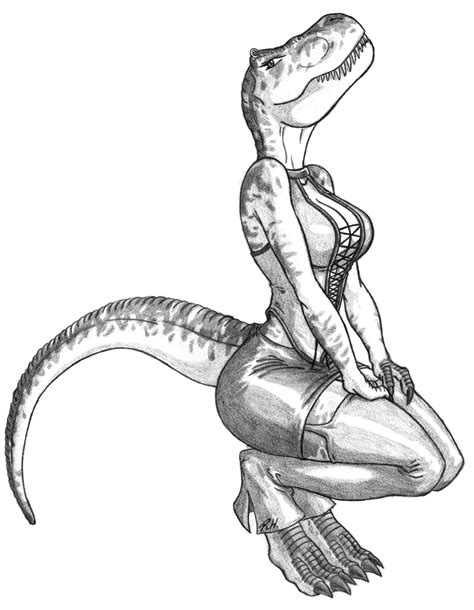 Female Tyrannosaur By Predaguy Fur Affinity [dot] Net