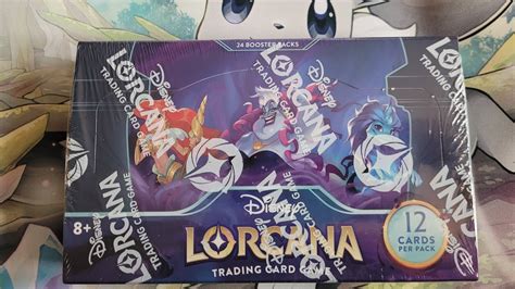 Disney Lorcana Error Packursulas Return Tcg Box Opening Youtube