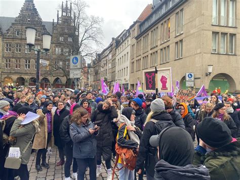 Demo Zum Weltfrauentag Antenne Münster