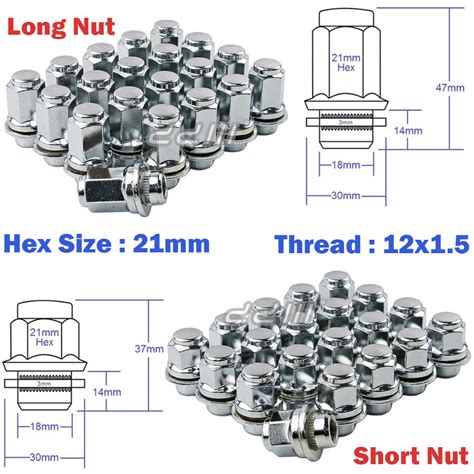 M X Wheel Lug Nut Toyota Vios Alphard Vellfire Estima Hilux Camry