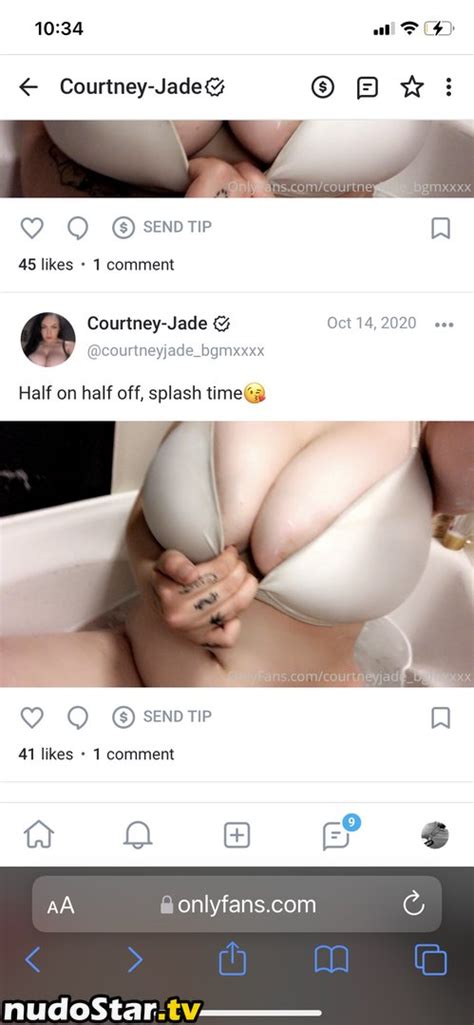 Courtney Jade Courtneyjade Bgmxxxx Nude Onlyfans Photo Nudostar Tv