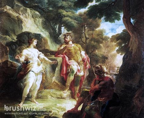 Life Of Aeneas Venus Appearing To Aeneas By Corrado Giaquinto Oil