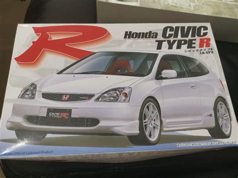 Fujimi 1 24 Honda Civic Type R 興趣及遊戲 玩具 遊戲類 Carousell