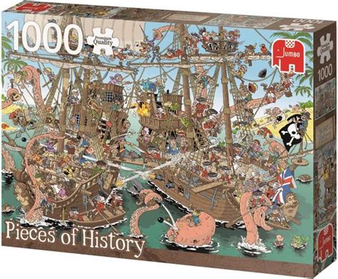 Jumbo Premium Collection Puzzel Pieces Of History Pirates Legpuzzel