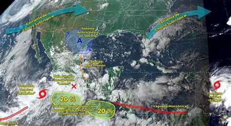 La depresión tropical Lester toca tierra en Guerrero ocasionará