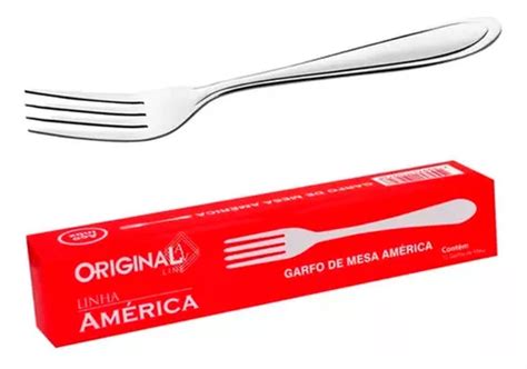 Garfo De Mesa Churrasco América 12 Peças Parcelamento sem juros