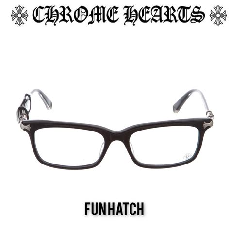 Chrome Hearts Fun Hatch A Silver Titanium Glasses Men S Fashion