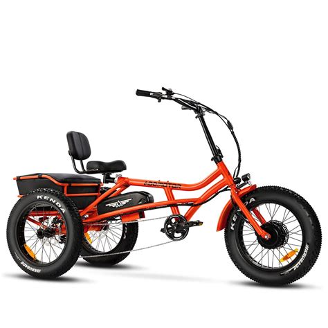 Addmotor M 360 Semi Recumbent Electric Trike 85MI Fat Tire 3 Wheel