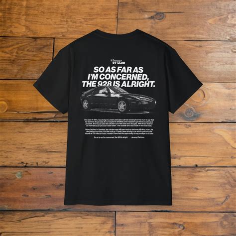 Retro Old School Jeremy Clarkson Quote Porsche T Shirt Porsche T