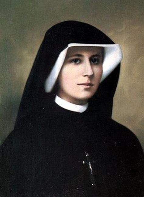 October 5th Is The Feast Of Saint Maria Faustina Kowalska Of The Most Blessed Sacrament Virgin