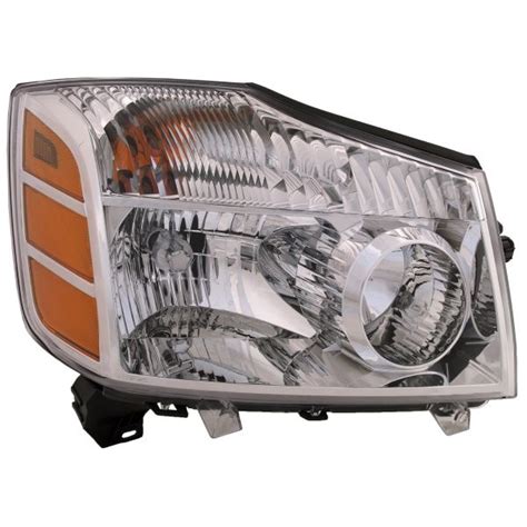 Halogen Headlight Right Passenger Capa Certified Fits Titan