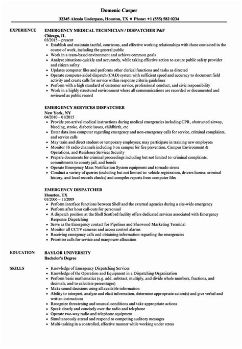 Dispatcher Job Description Template