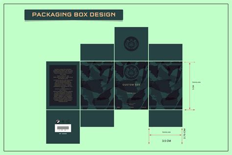 Packaging Box Design for Product Graphic by sumonuix · Creative Fabrica