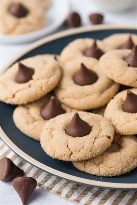 Recipe for Peanut Butter Blossom Cookies - The First Year