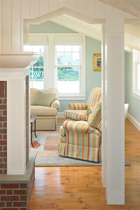 Surfside Living Room Custom Home Nantucket Ma Beach Style